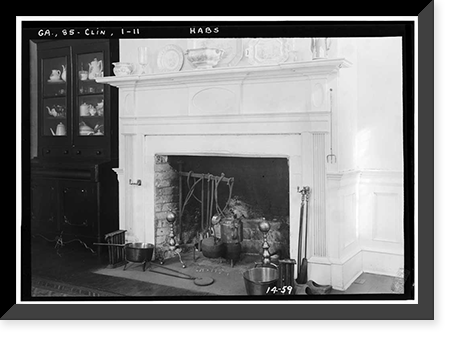 Lowther Hall, Clinton, Jones County, GA - 11 Classic, Vintage Wall Art