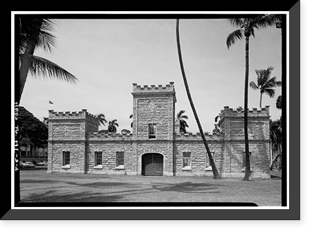 Iolani Barracks, Richards & Hotel Streets, Honolulu, Honolulu County, HI - 4, Historic Reproduction