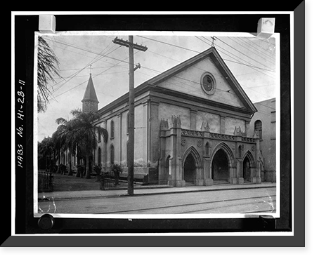 Our Lady of Peace Cathedral, 1183 Fort Street, Honolulu, Honolulu County, HI - 11, Vintage Wall Art