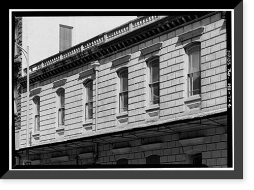 Historic Framed Print, Old Post Office, Merchant & Bethel Streets, Honolulu, Honolulu County, HI - 4,  17-7/8" x 21-7/8"
