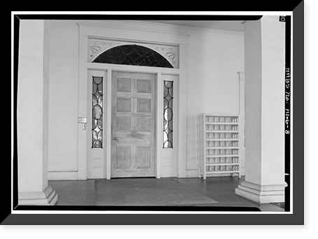 Historic Framed Print, Washington Place, 320 South Beretania Street, Honolulu, Honolulu County, HI - 8,  17-7/8" x 21-7/8"