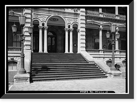 Iolani Palace, King & Richards Streets, Honolulu, Honolulu County, HI - 10, Antique Wall Art