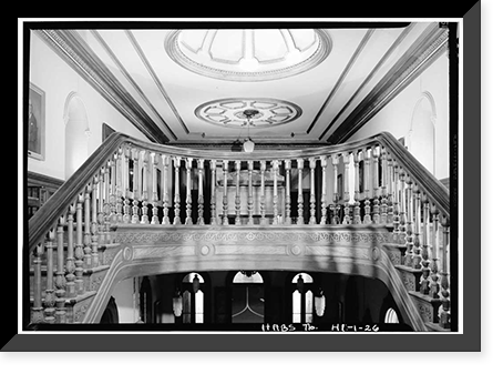 Iolani Palace, King & Richards Streets, Honolulu, Honolulu County, HI - 26, Vintage Wall Art