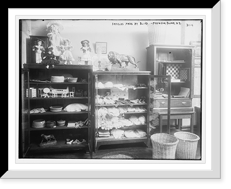 Historic Framed Print, N.Y. Ass'n for the Blind, Inc. - 2,  17-7/8" x 21-7/8"