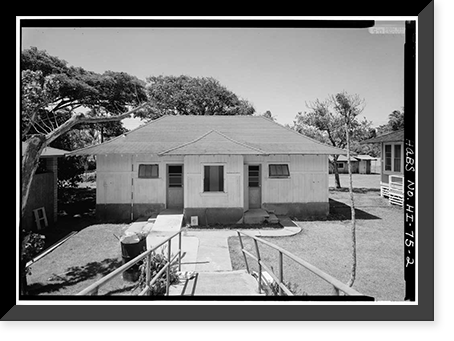 Fumigation Hall, Moloka'i Island, Kalaupapa, Kalawao County, HI - 2, Antique Wall Art