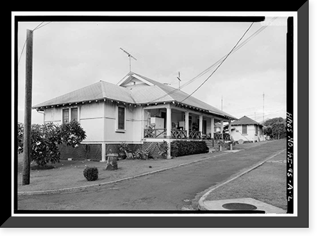 McVeigh Home, Dormitory, Moloka'i Island, Kalaupapa, Kalawao County, HI - 2 Classic, Antique Poster