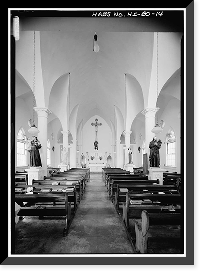 St. Francis Catholic Church, Moloka'i Island, Kalaupapa, Kalawao County, HI - 14, Vintage Poster