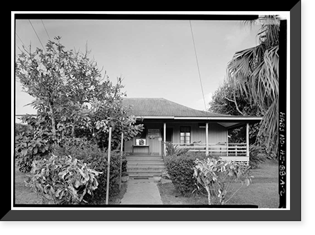 Staff Row, Central Kitchen, Moloka'i Island, Kalaupapa, Kalawao County, HI - 2, Vintage Print