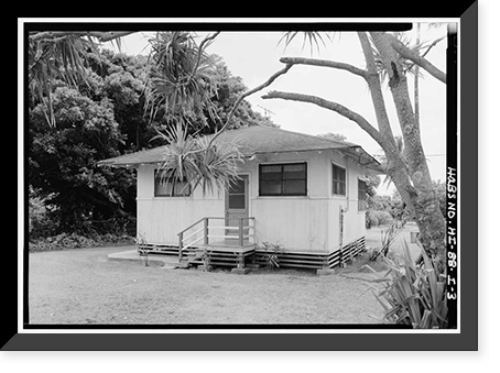 Staff Row, Guest Cottage, Moloka'i Island, Kalaupapa, Kalawao County, HI - 3, Historic Reproduction