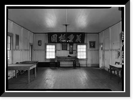 Chee Kung Tong Society Headquarters, 858 Front Street, Lahaina, Maui County, HI - 6, Historic Print