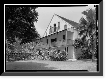 Bailey House, Iao Valley Road, Wailuku, Maui County, HI Classic, Vintage Poster