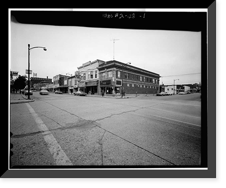 W. T. McFarlane Building, 123 South Federal Avenue, Mason City, Cerro Gordo County, IA Classic, Historic Print