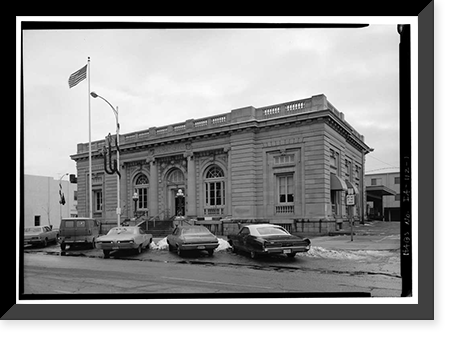 United States Post Office, South Fifth Avenue & South Third Street, Clinton, Clinton County, IA, Antique Wall Art