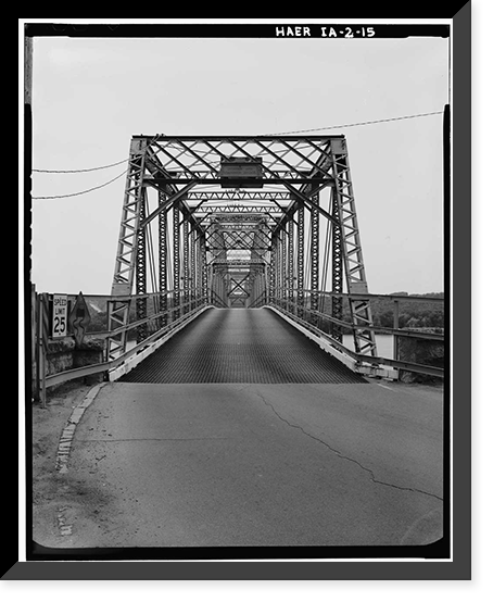 Eagle Point Bridge, Dubuque, Dubuque County, IA - 15, Vintage Wall Art