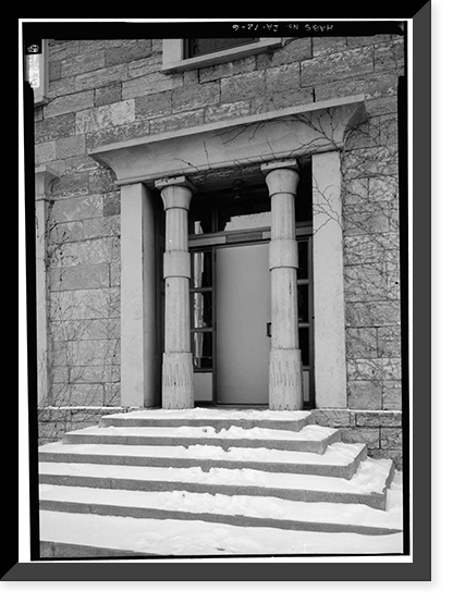 Dubuque County Jail, 36 East Eighth Street, Dubuque, Dubuque County, IA - 6, Antique Print