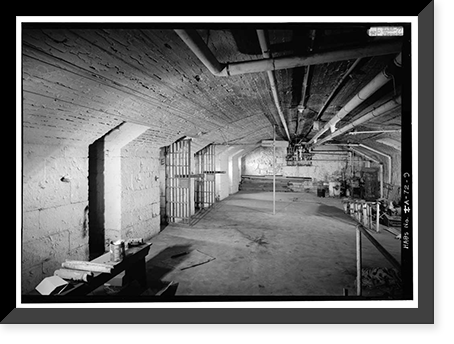 Dubuque County Jail, 36 East Eighth Street, Dubuque, Dubuque County, IA - 9, Historic Print