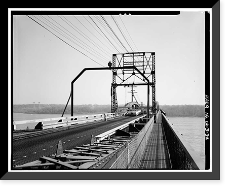 Keokuk & Hamilton Bridge, Spanning Mississippi River, Keokuk, Lee County, IA - 32, Historic Reproduction