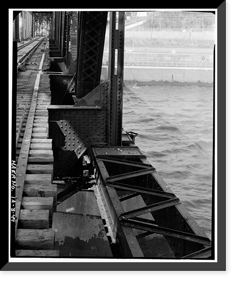 Keokuk & Hamilton Bridge, Spanning Mississippi River, Keokuk, Lee County, IA - 49 Classic, Antique Poster