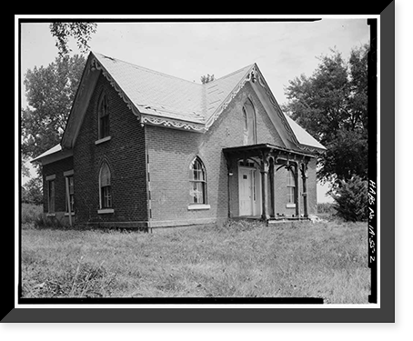 John Reichard House, State Route 92 vicinity, Knoxville vicinity, Marion County, IA - 2, Antique Poster