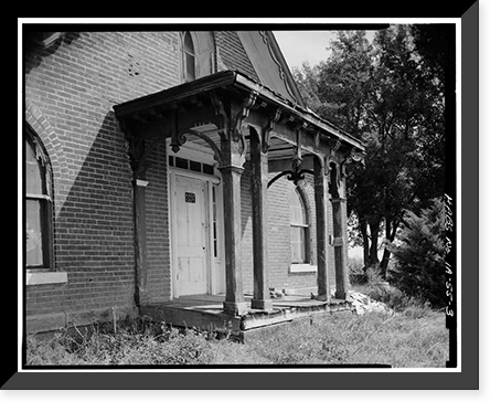 John Reichard House, State Route 92 vicinity, Knoxville vicinity, Marion County, IA - 3 Classic, Vintage Print