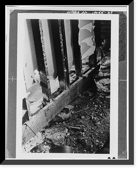 John Reichard House, State Route 92 vicinity, Knoxville vicinity, Marion County, IA - 24, Vintage Print