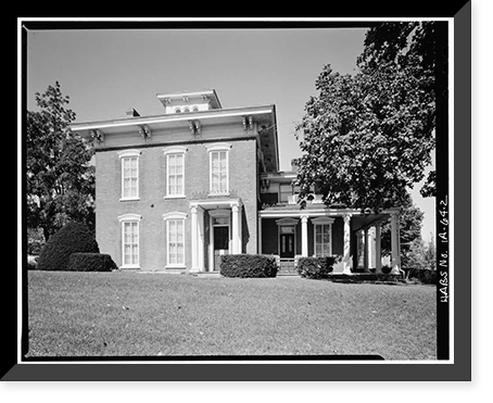 Rensselaer Russell House, 520 West Third Street, Waterloo, Black Hawk County, IA - 2, Vintage Poster