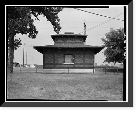 Waterloo Water Works, Well House 4, Fairview & Lafayette Avenue, Waterloo, Black Hawk County, IA - 2, Historic Print