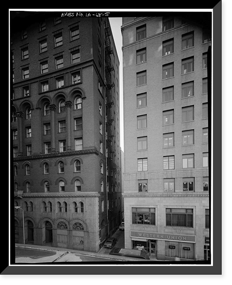 Equitable Life Assurance Company Building, 605 Locust Street, Des Moines, Polk County, IA - 5, Vintage Poster