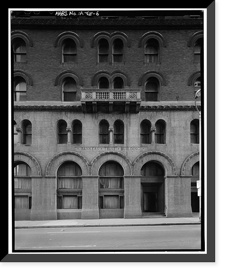 Equitable Life Assurance Company Building, 605 Locust Street, Des Moines, Polk County, IA - 6, Vintage Print
