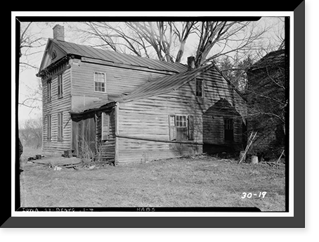 John Hancock House, Third & Walnut Streets, Bentonsport, Van Buren County, IA - 4, Antique Wall Art
