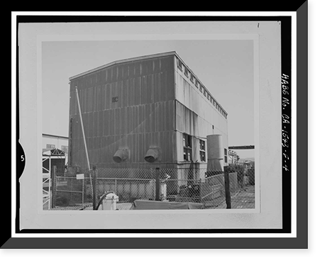 Mare Island Naval Shipyard, Chemical Cleaning Facility, North of Fourteenth Street, between California & R, Vallejo, Solano County, CA - 4, Vintage Wall Art