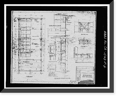 Mare Island Naval Shipyard, Chemical Cleaning Facility, North of Fourteenth Street, between California & R, Vallejo, Solano County, CA - 6, Antique Poster