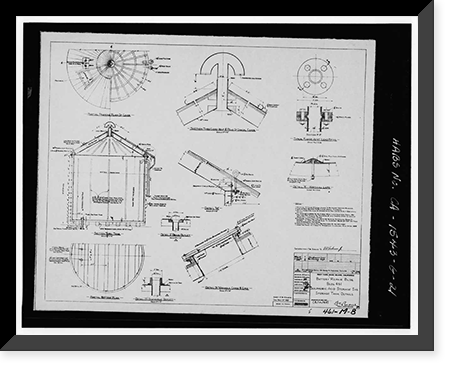 Mare Island Naval Shipyard, Acid Mixing Facility, California Avenue & E Street, Vallejo, Solano County, CA - 21, Antique Poster
