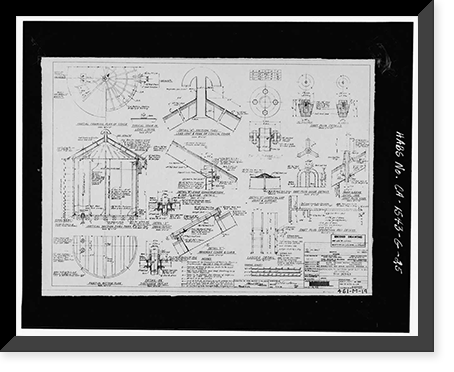 Mare Island Naval Shipyard, Acid Mixing Facility, California Avenue & E Street, Vallejo, Solano County, CA - 25, Vintage Print
