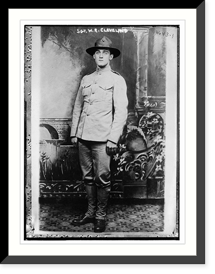 Historic Photo Print - Cleveland - Sgt. W.R - Historic Wall Art Gift