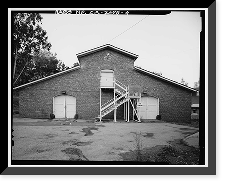 Presidio of San Francisco, Cavalry Stables, Cowles Street, between Lincoln Boulevard & McDowel, San Francisco, San Francisco County, CA - 4 Classic, Historic Print