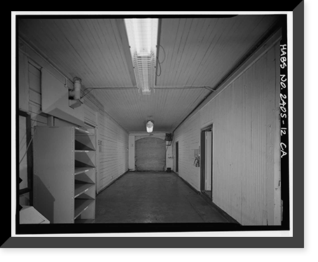 Presidio of San Francisco, Cavalry Stables, Cowles Street, between Lincoln Boulevard & McDowel, San Francisco, San Francisco County, CA - 12, Antique Poster