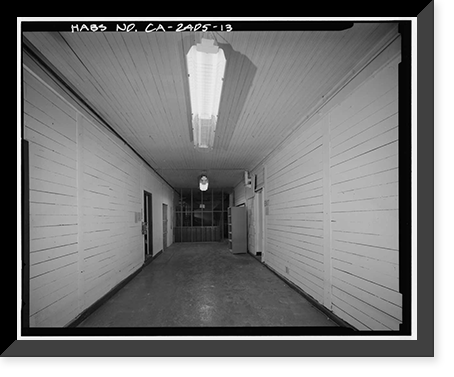 Presidio of San Francisco, Cavalry Stables, Cowles Street, between Lincoln Boulevard & McDowel, San Francisco, San Francisco County, CA - 13, Historic Print