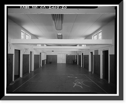 Presidio of San Francisco, Cavalry Stables, Cowles Street, between Lincoln Boulevard & McDowel, San Francisco, San Francisco County, CA - 20 Classic, Antique Wall Art