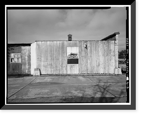 Historic Framed Print, C.F. Forbes Gas Station, Automobile Repair Shop, 195 North Raymond Avenue, Pasadena, Los Angeles County, CA - 8,  17-7/8" x 21-7/8"