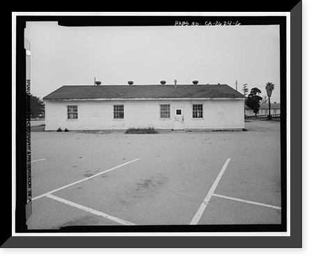 Presidio of San Francisco, Storehouse & Administration, Crissy Field North cantonment, Allen Street, San Francisco, San Francisco County, CA - 6, Antique Print