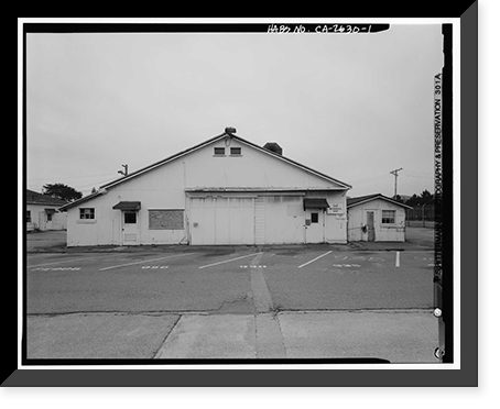 Presidio of San Francisco, Electrical Shop, Crissy Field North cantonment, San Francisco, San Francisco County, CA Classic, Antique Wall Art