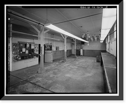 Presidio of San Francisco, Electrical Shop, Crissy Field North cantonment, San Francisco, San Francisco County, CA - 8 Classic, Vintage Print