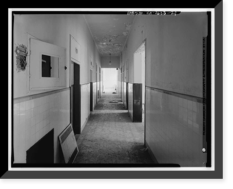 Presidio of San Francisco, Letterman General Hospital, Building No. 27, Letterman Hospital Complex, Edie Road, San Francisco, San Francisco County, CA - 27 Classic, Vintage Print