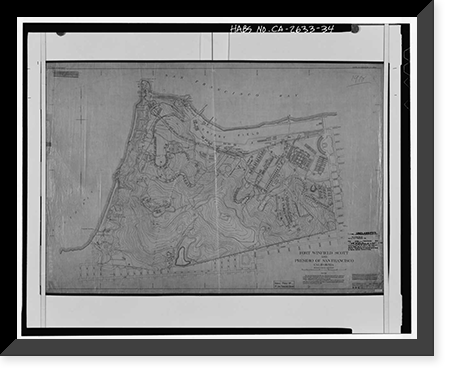 Presidio of San Francisco, Letterman General Hospital, Building No. 27, Letterman Hospital Complex, Edie Road, San Francisco, San Francisco County, CA - 34, Antique Wall Art