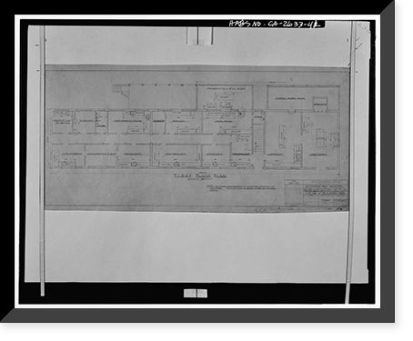 Presidio of San Francisco, Letterman General Hospital, Building No. 27, Letterman Hospital Complex, Edie Road, San Francisco, San Francisco County, CA - 41, Antique Wall Art