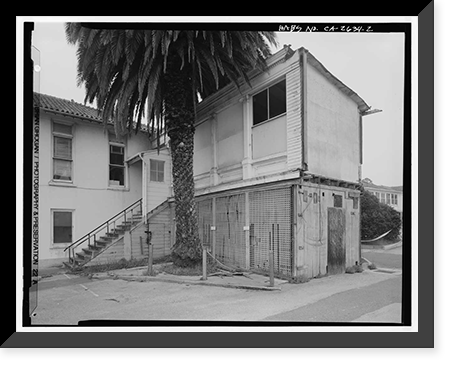 Presidio of San Francisco, Letterman General Hospital, Building No. 12, Letterman Hospital Complex, Edie Road, San Francisco, San Francisco County, CA - 2 Classic, Vintage Print