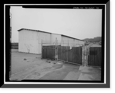 Presidio of San Francisco, Motor Vehicle Shed Type, West end of Crissy Field, San Francisco, San Francisco County, CA - 10, Antique Wall Art