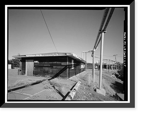 Mill Valley Air Force Station, Civil Engineering Maintenance Shop, East of Ridgecrest Boulevard, Mount Tamalpais, Mill Valley vicinity, Marin County, CA, Vintage Poster