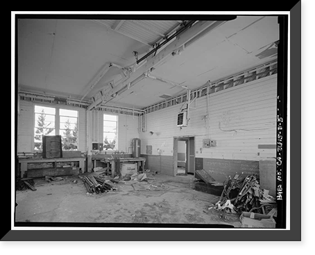 Mill Valley Air Force Station, Motor Repair & Auto Hobby Shop, East of Ridgecrest Boulevard, Mount Tamalpais, Mill Valley vicinity, Marin County, CA - 5, Vintage Poster